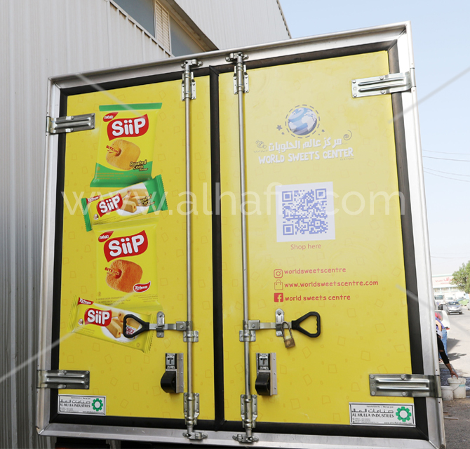 Promotional Graphics for Truck