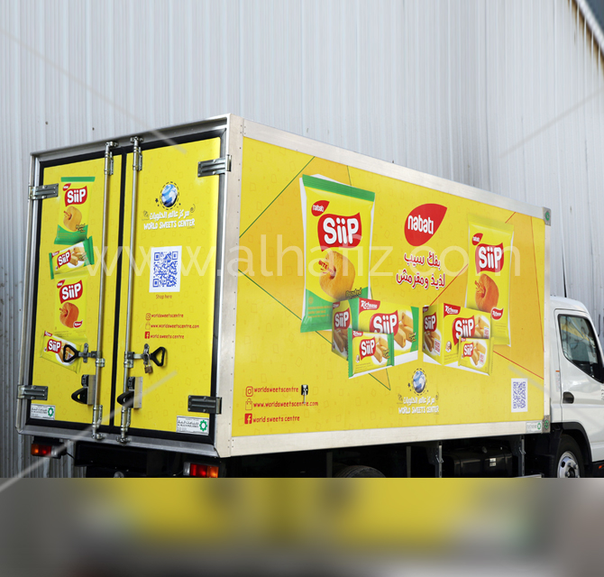 Promotional Graphics for Truck
