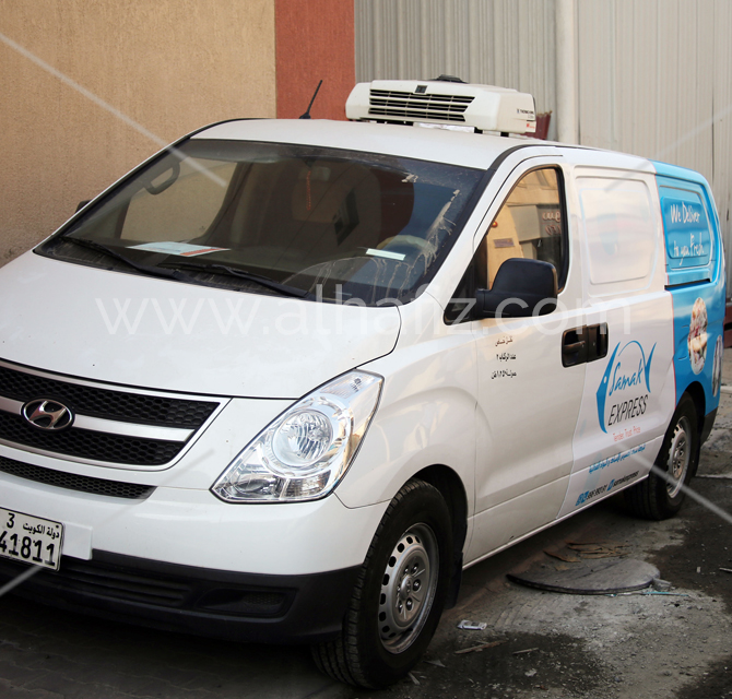 Express Kuwait Vehicle Branding 