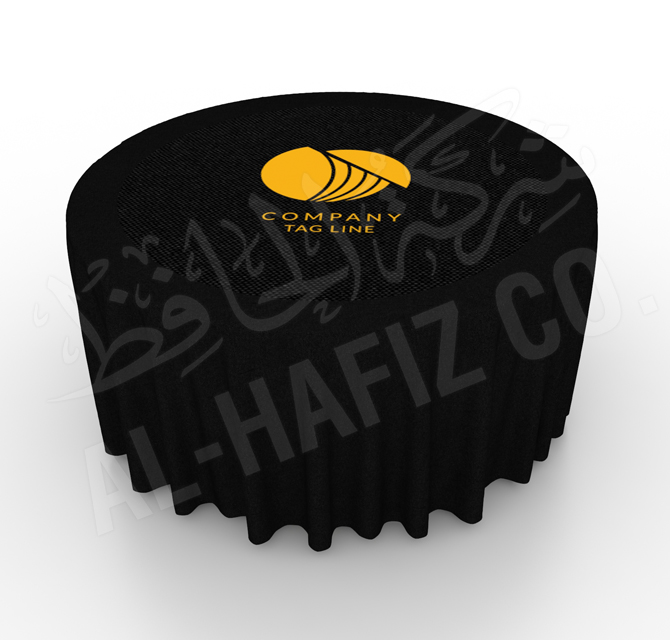 Company Logo Table Cover Printing 
