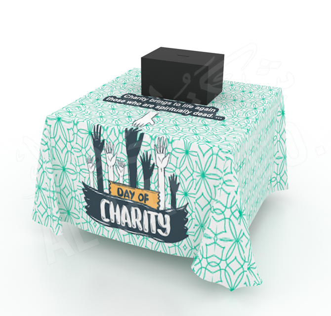  Charity day Table Cover Printing 