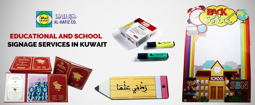 Educational and School Signage Services in Kuwait