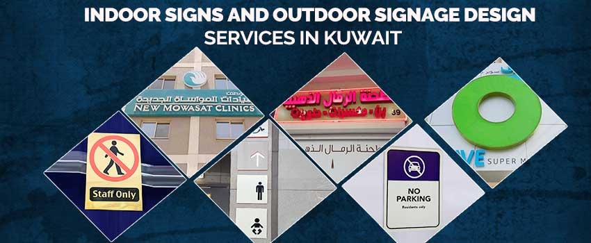 Indoor Signs and Outdoor Signage Design services