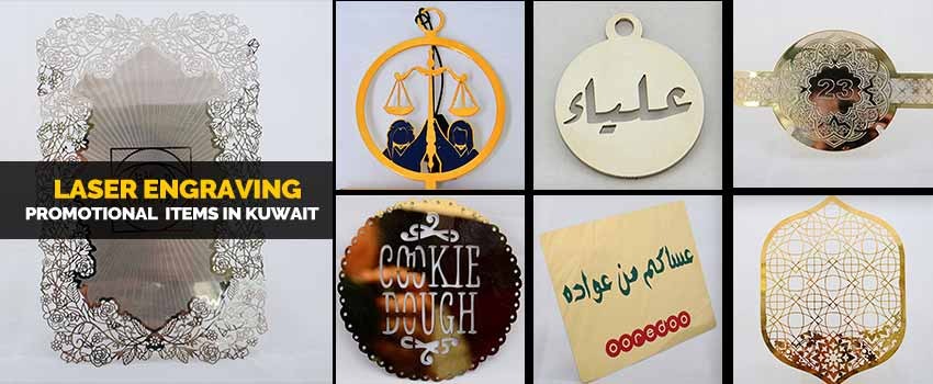 Laser engraving promotional items in Kuwait