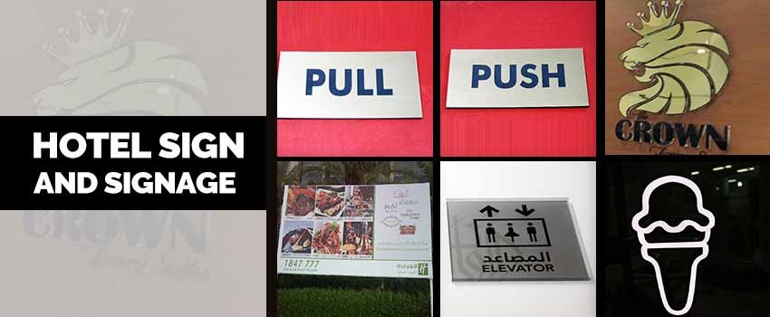 hotel signs
