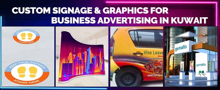 Custom Signage and Graphics for Business Advertising