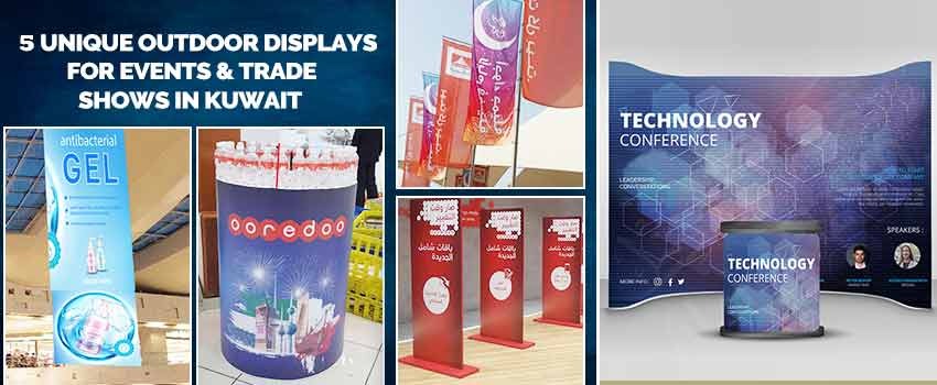 Unique Outdoor Displays for Events & Trade Shows