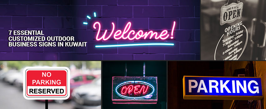 Essential Customized Outdoor Business Signs