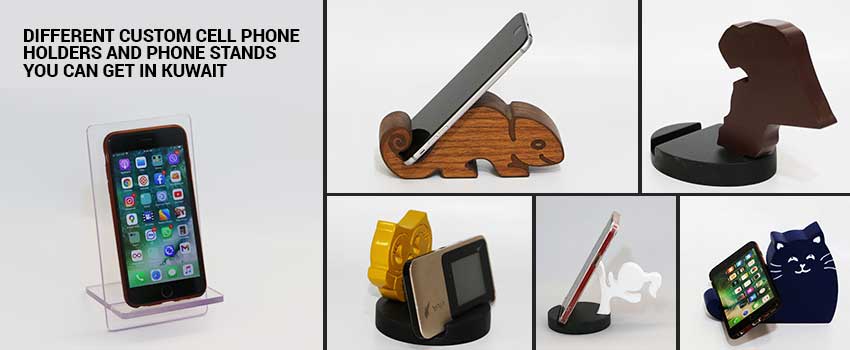 Different Custom Cell Phone Holders and Phone Stands