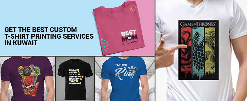 Get the Best Custom T-shirt Printing Services in Kuwait