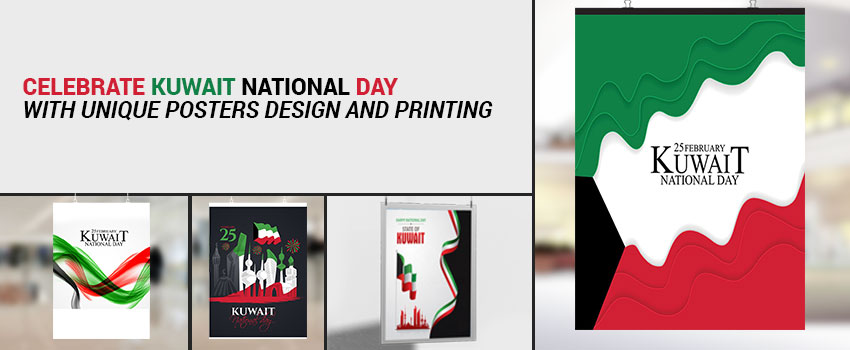 Celebrate Kuwait National Day with Unique Posters Design and Printing