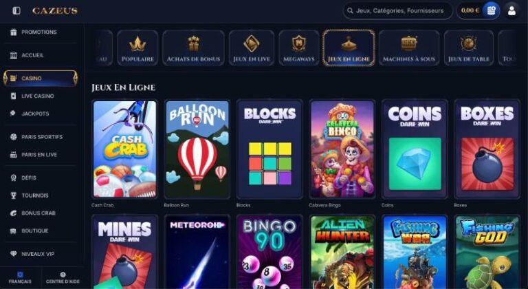 Cazeus - Découvrez les avantages du Cazeus Casino en Ligne en France Cazeus - Découvrez les avantages du Cazeus Casino en Ligne en France