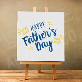 Father’s Day Custom Board With Stand