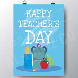 Teachers Day Customized Posters
