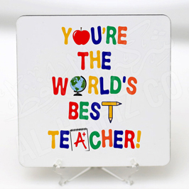 Teachers Day Tea Coaster