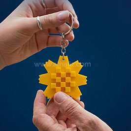 Keychain Al Arfaj Yellow Flower