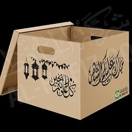 الطباعة على صناديق