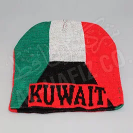 Wool Cap Kuwait Flag