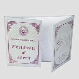 Certificate Holder - Soft Cover Certificate Holder - Soft Cover