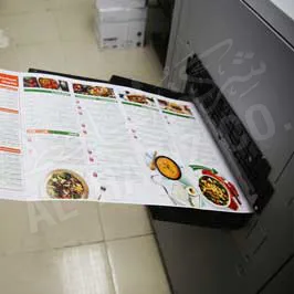 طباعـة بروشورات طويلة وجهين