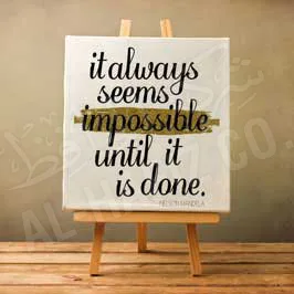 Canvas Printing - Customized (Quote/Text)