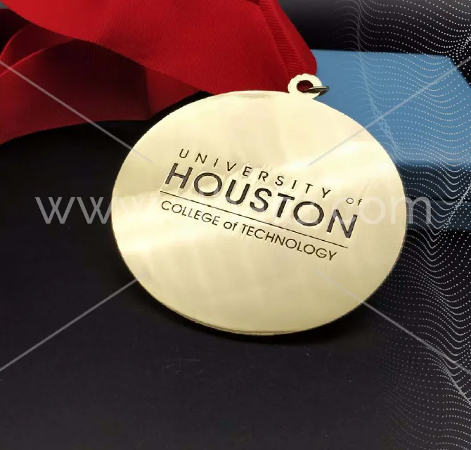 University Gold Medal with Ribbon