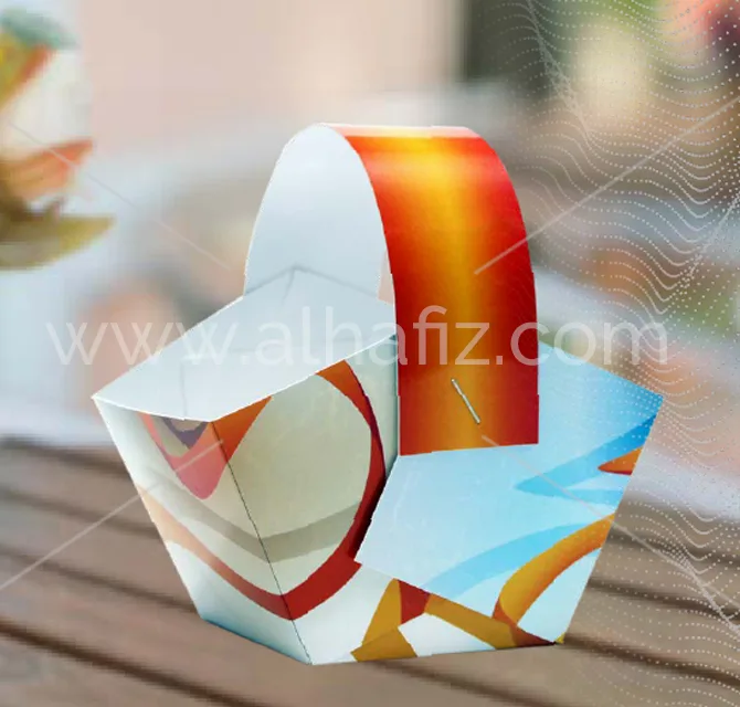 Printed Folding Treat Box