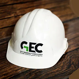DTF Printed Logo on Safety Helmet DTF Printed Logo on Safety Helmet
