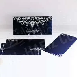 Fancy Blue Invitation Card with Envelop Fancy Blue Invitation Card with Envelop
