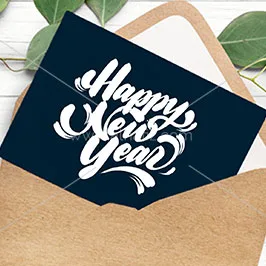 New Year Personalized Card New Year Personalized Card