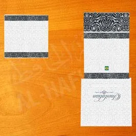 Iridescent Digital Printed Wedding Invitation Card White With Metallic Gold & Silver Ink Iridescent Digital Printed Wedding Invitation Card White With Metallic Gold & Silver Ink