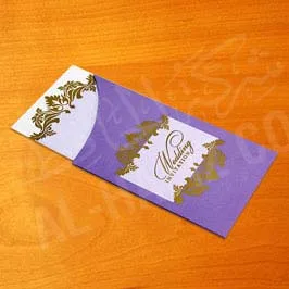 Wedding Invitation Card Digital Printing With Metallic Gold Printing Purple Wedding Invitation Card Digital Printing With Metallic Gold Printing Purple