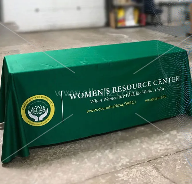 Printed Table Cover with Logo