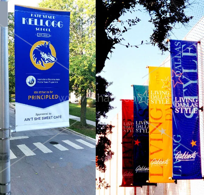 Street Pole Banners for Campuses