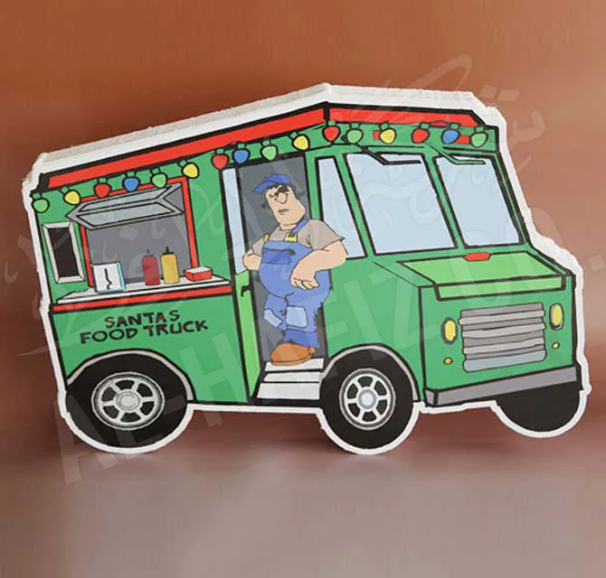 Styrofoam Cutout - Food Truck