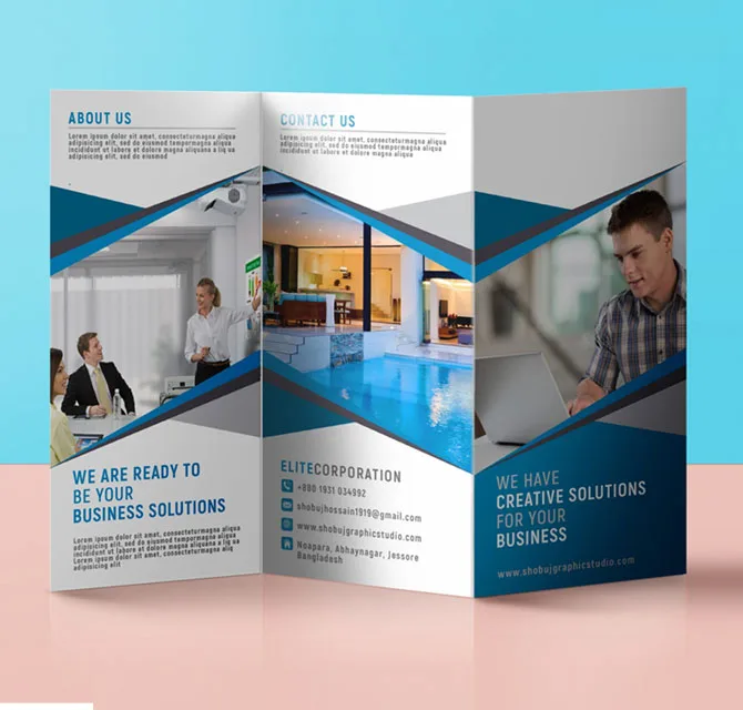 School Tri-Fold Brochure Printing