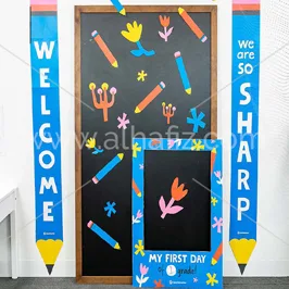 First Day of School Photo Booth Frame