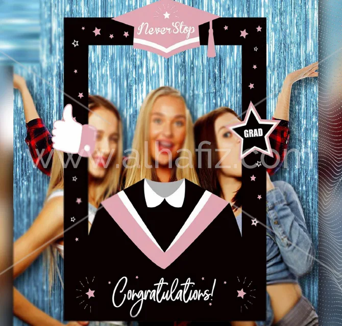 Graduation Photo Booth Frame