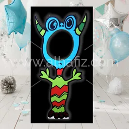 Kids' Monster Photo Booth Cut-Out