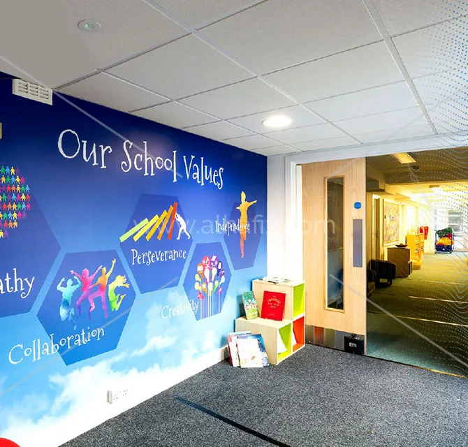 School Values Wall Graphics