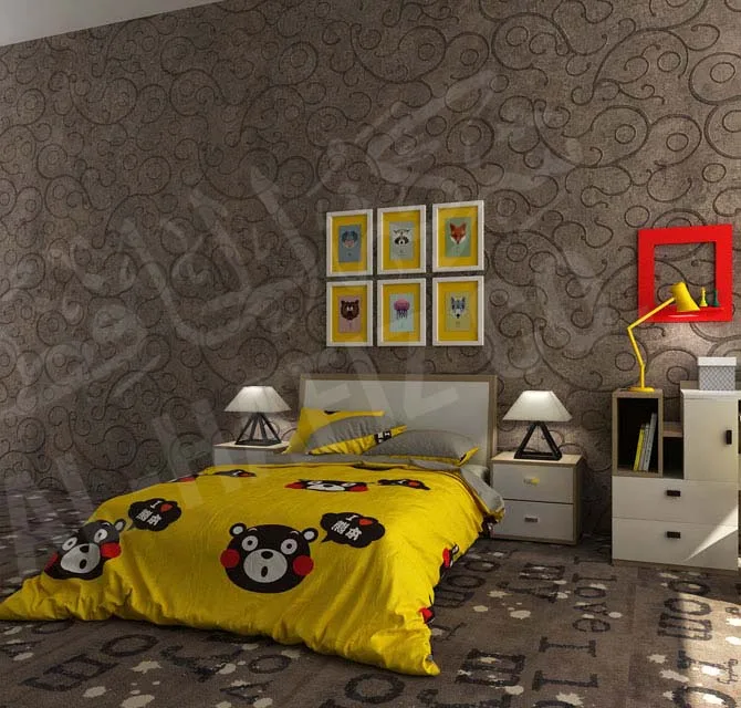طباعة ورق حائط فاخر لغرف النوم