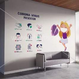 Corona Virus Instruction Wallpaper Printing Corona Virus Instruction Wallpaper Printing