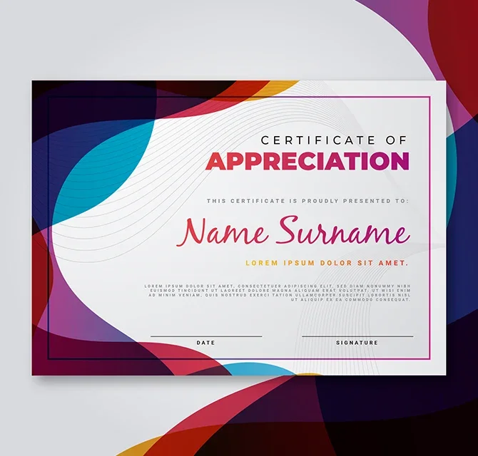 Certificate Printing