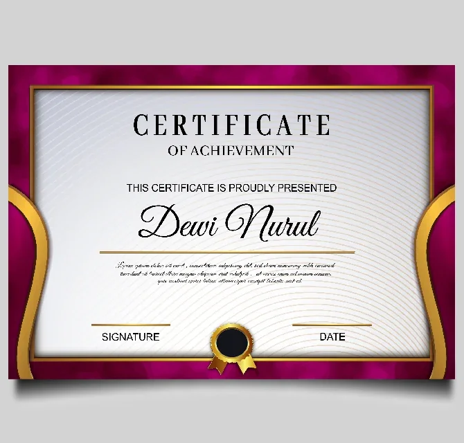 Certificate Printing