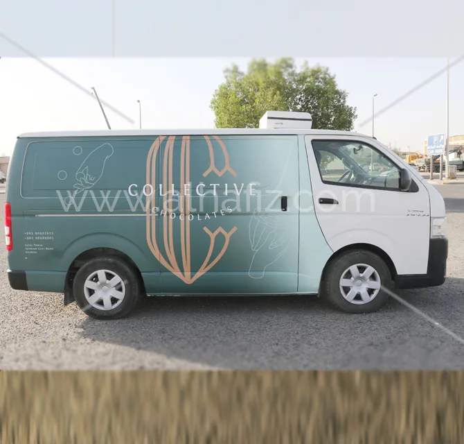 Advertising Graphics for Van 