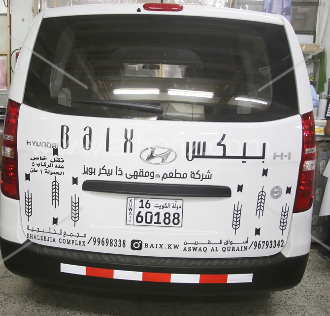Vehicle Vinyl Wrap