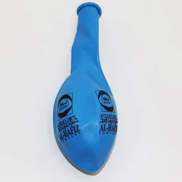 Customized one Color Printed Balloon – Light Blue Customized one Color Printed Balloon – Light Blue