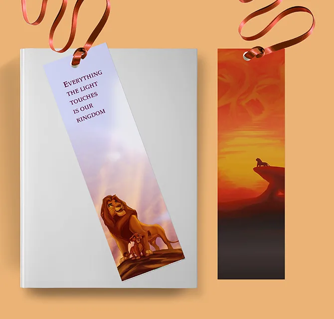 فواصل كتب مخصصة بصور الحيوانات
