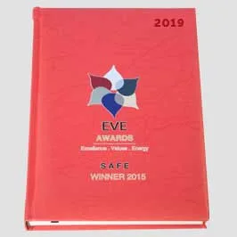 Customized Diary - Silk Screen Printing (Red) Customized Diary - Silk Screen Printing (Red)
