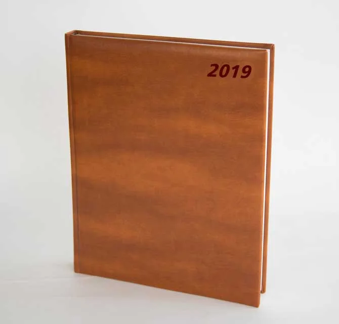 Cream Diary Daily - Mini Executive - Light Brown (2018)